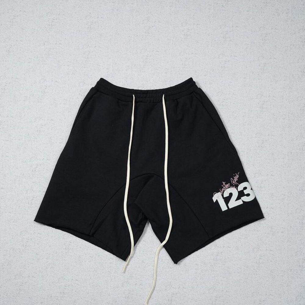 RIVINGTON ROI REBIS Digitally Signed Classic Black Shorts